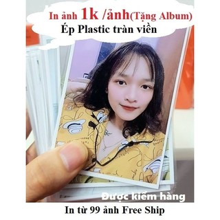 In ảnh 6x9 ép plastic tràn viền