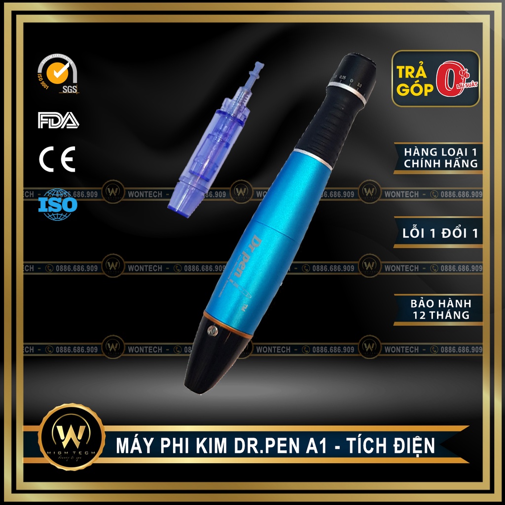 [WONTECH - NOW SHIP] Máy Phi Kim Dr.Pen A1 - Tích Tiện.