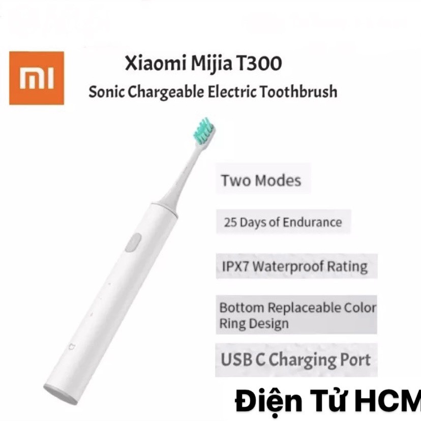 Bàn chải điện Xiaomi Mijia T300 - Bàn Chải Đánh Răng Mijia T300