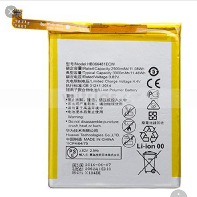 Pinnthay huawei P9 chính hãng