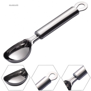 Ice Cream Scoop Ice Cream Spoon Stainless Steel Ice Ball Shaper Ice Cream Fruit Spoon Kitchen Gadgets