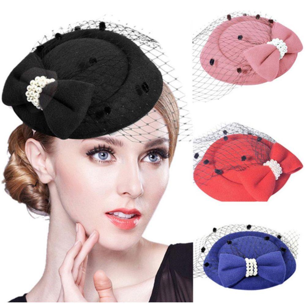 Kẹp Tóc Càng Cua Đính Nơ Phong Cách Retro Vintage Cho Nữ