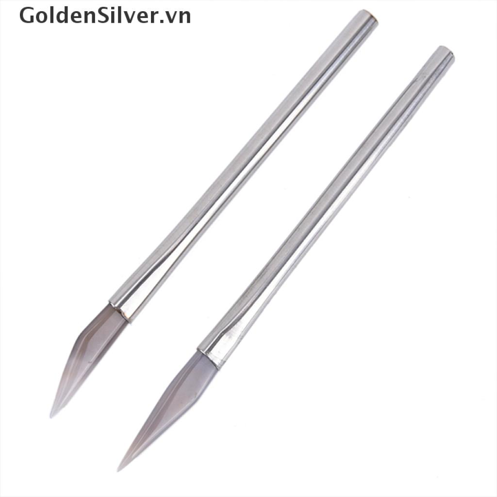 Dụng Cụ Đánh Bóng Trang Sức Có Tay Cầm Bằng Tre Tiện Dụng