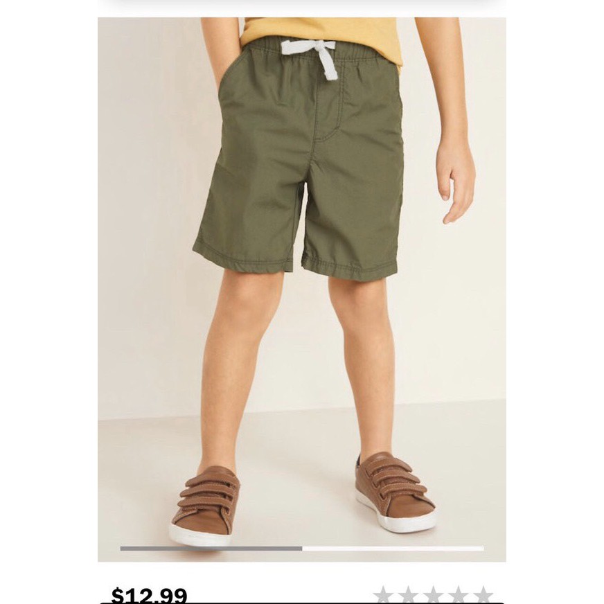 Quần short kaki bé trai 𝗢𝗟𝗗 𝗡𝗔𝗩𝗬 xuất xịn