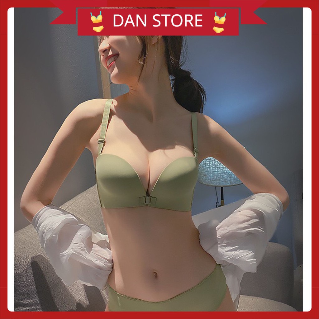 Áo Lót Nữ - Áo Ngực Nữ không gọng móc cài trước sau nâng ngực siêu sexy DAN STORE MÃ  AL25