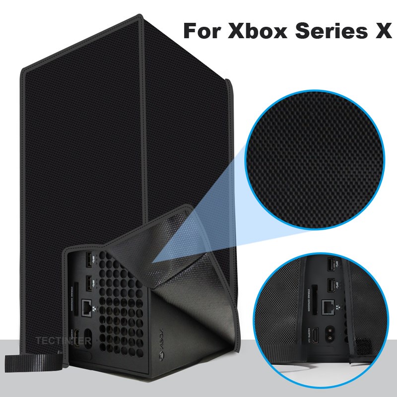 Chống Trầy Xước Ngang Chống Bụi Cho Xbox Series X Console Vỏ Bụi Dọc Cho Xbox Series X Phụ Kiện