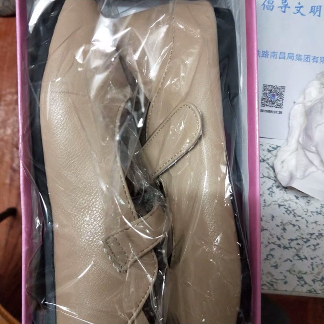 (Sẵn hàng) Giày Búp Bê Nữ Mũi Tròn, Chất Da Mềm, Cài Quai Ngang Xinh Xắn ( Ảnh Thật) | BigBuy360 - bigbuy360.vn