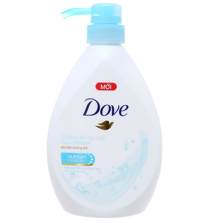 Sữa tắm Dove dưỡng ẩm dịu mát 527ml