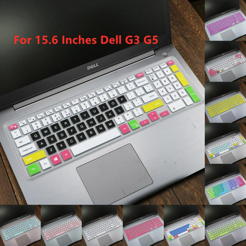 Miếng Dán Bảo Vệ Bàn Phím Bằng Silicon Siêu Mỏng Cho Laptop 15.6 Inch Dell G3 G5 I5 I7