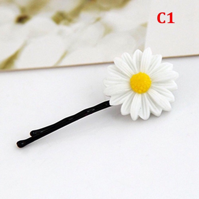 Kẹp hoa sứ cài tóc size đại 9cm (chỉ shop bán đúng loại to)