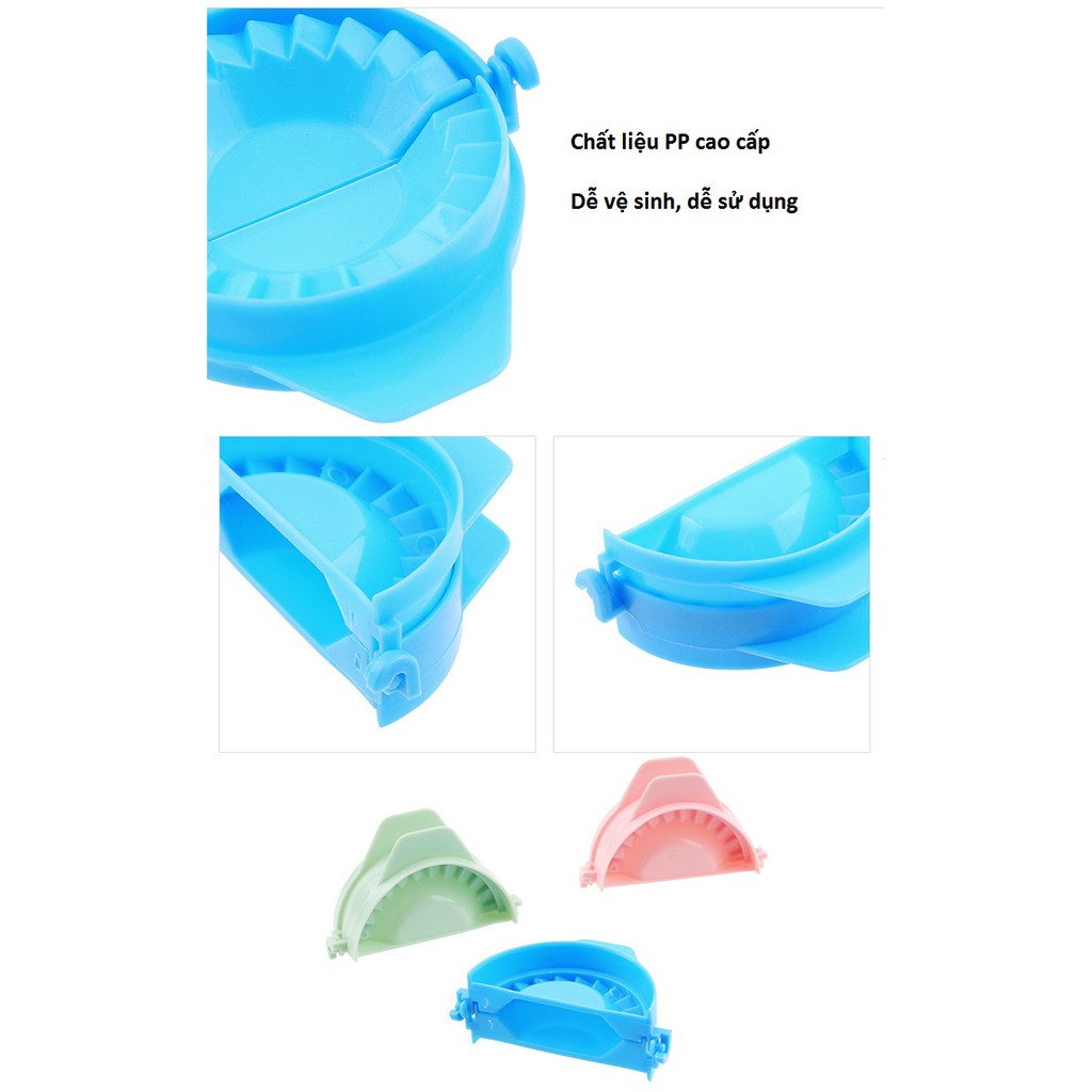 Khuôn Làm Bánh Gối , Bột Lọc, Sủi Cảo, Há Cảo - Dụng Cụ Làm Bánh Bao Tiện Lợi.