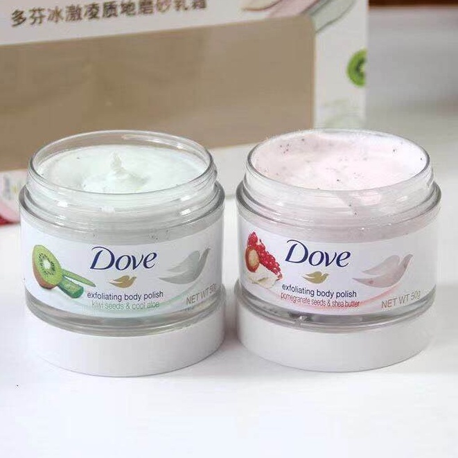 1 Hũ Lẻ Kem Tẩy Da Chết Toàn Thân DOVE 50g(Vị Ngẫu Nhiên)