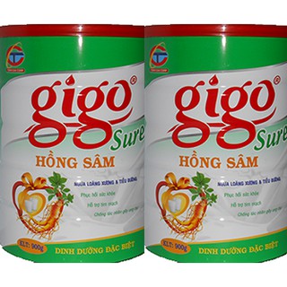 Sữa Bột Gigo Hồng Sâm 900g Date mới nhất