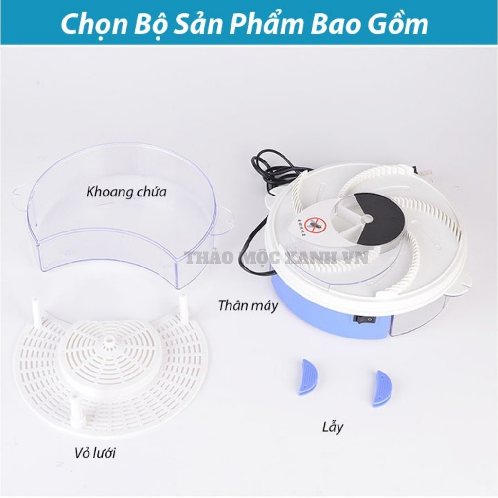 Máy Bắt Ruồi Tự Động Thông Minh BH 1 Tháng 1 Đổi 1 .