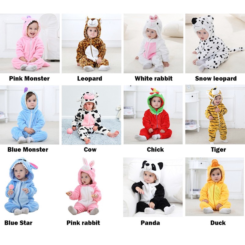 Bộ Đồ Ngủ Liền Thân Cosplay Nhân Vật Hoạt Hình Rm19 Cho Bé