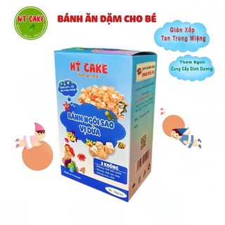 Bánh ăn dặm sữa chua dinh dưỡng cho bé HT Cake vị dừa 30g