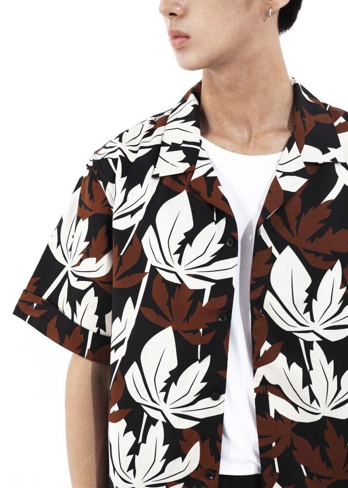 Áo sơ mi cộc tay - Foglie Shirt | BigBuy360 - bigbuy360.vn