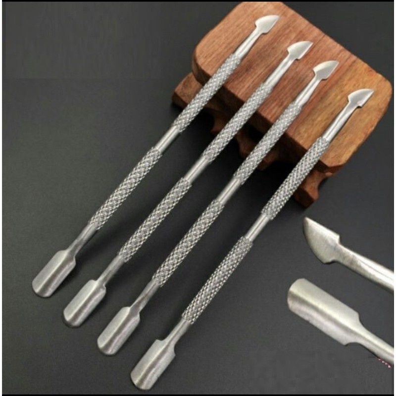 Cây đẩy da chết - cạy khóe móng (Inox đặc)