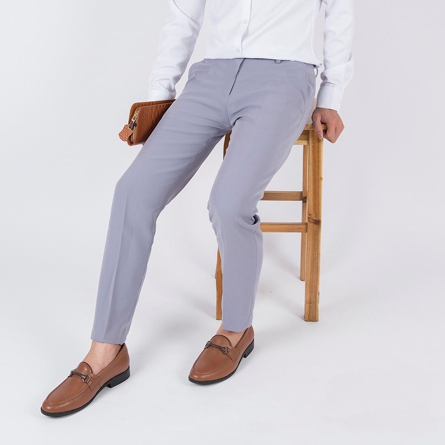 Quần âu nam quần tây nam vải tuyết co giãn nhẹ dáng slimfit | BigBuy360 - bigbuy360.vn