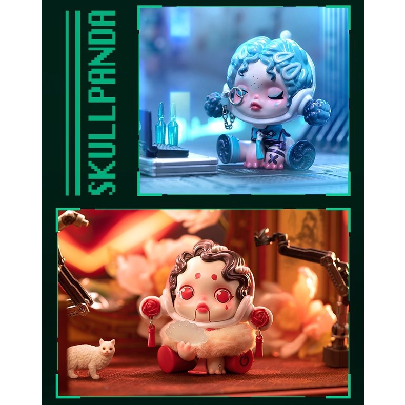 Búp Bê POPMART POPMART Night City Dùng Làm Quà Tặng Sinh Nhật