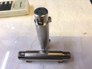 Đầu nối jack canon cái ( 2 đầu canon cái )