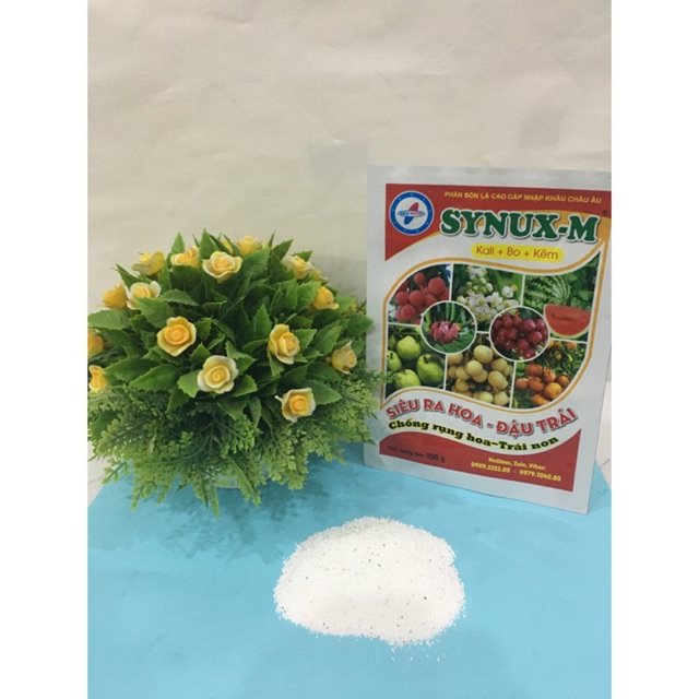 Phân bón SYNUX M - KALI - BO - KẼM GÓI 100GR