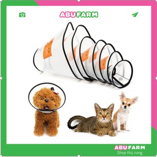 Vòng cổ chống liếm nhiều size cho chó mèo