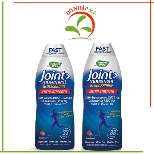 [hàng chuẩn mỹ] Glucosamine Dạng Nước Wellesse Joint Movement 1000Ml