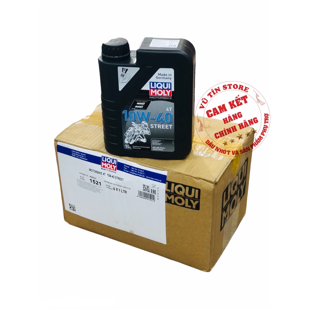 Thùng nhớt động cơ Liqui Moly Street 10W-40