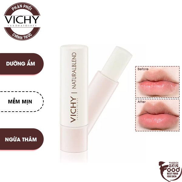 Son Dưỡng Ẩm Cho Môi Mềm Mịn Vichy Naturalblend Hydrating Lip Balm 4.5g