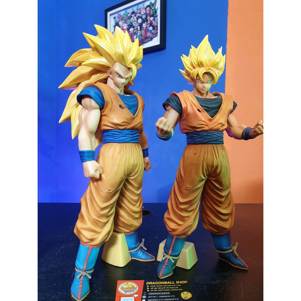 Mô hình Dragonball chính hãng - Goku ssj3 Grandista NERO - Banpresto