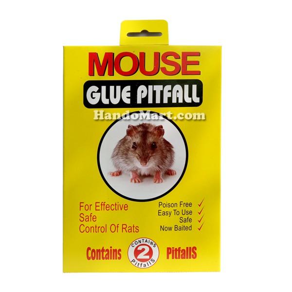 Miếng dán bẫy chuột dán côn trùng gói 2 miếng