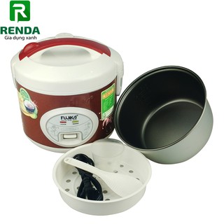 Nồi cơm điện nắp gài 1.5l fujika fj-cm15 dành cho 4 - 5 người ăn - màu ngẫu nhiên