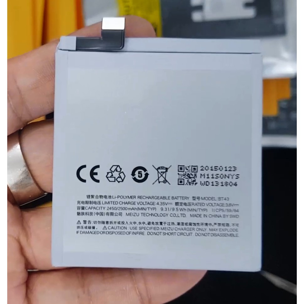 Pin zin cho Meizu M1 (BT43) - 2500mAh