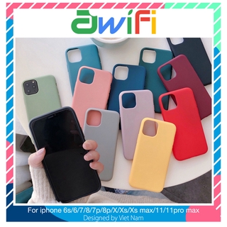 Ốp lưng iphone mềm mại 1 5/5s/6/6plus/6s/6splus/7/7plus/8/8plus/x/xr/xs/11/12/pro/max/plus/promax - Awifi Case C1-1