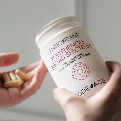 Viên Chống nắng sáng da Codeage Polyphenols Broad Spectrum 120 Viên - Miền Thảo Mộc