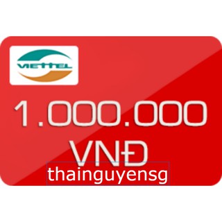 Thẻ Cào Viettel 1 Triệu
