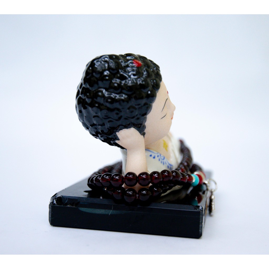 Tượng phật nằm trang trí xe ôtô, xe hơi đẹp (tặng kèm tràng vòng và đế )