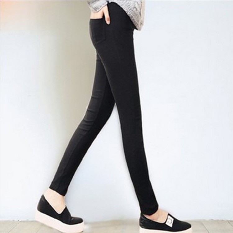 Quần Legging nữ 2 túi siêu co dãn cạp cao | BigBuy360 - bigbuy360.vn