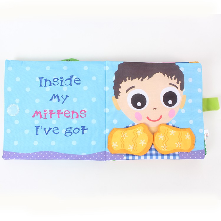 Sách Vải Cho Bé - Nose and Ears -baongonstore.com