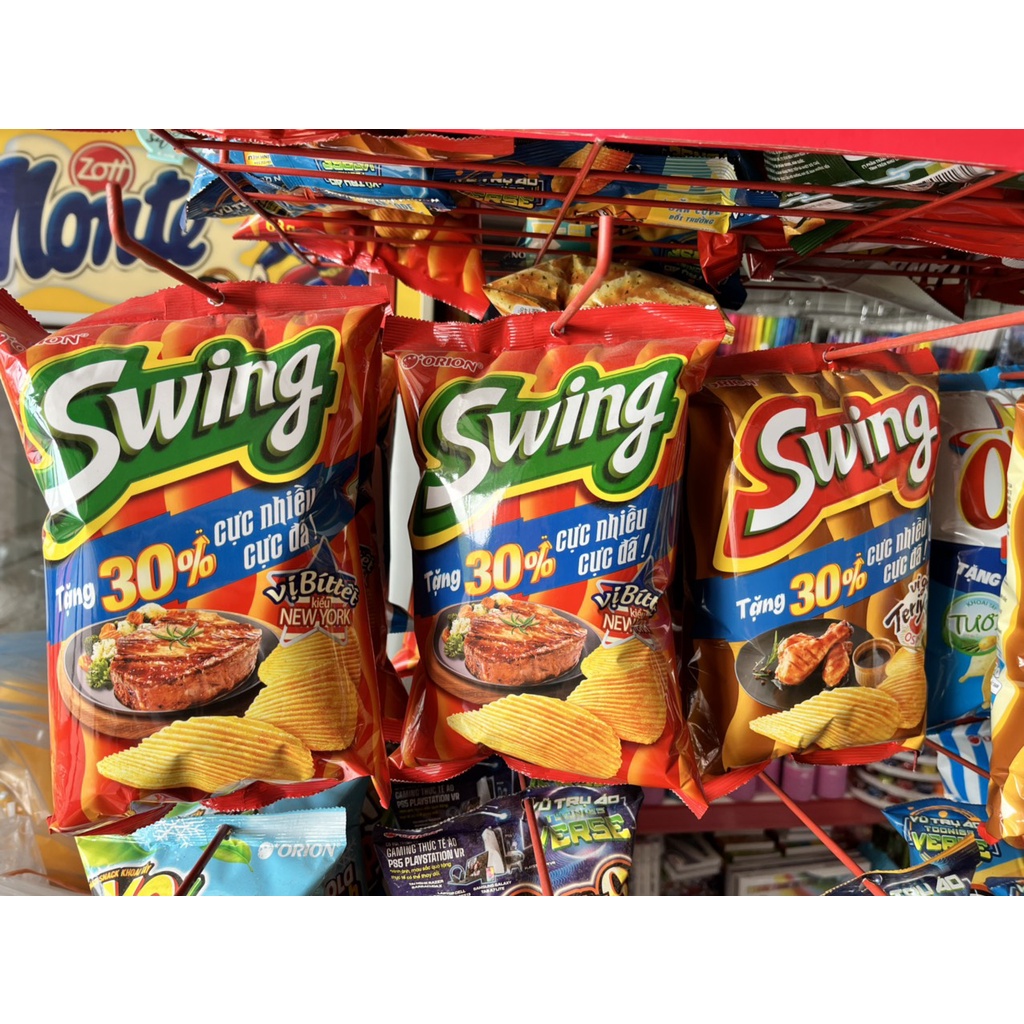 Bim bim snack củ khoai tây Ostar/Swing gói 63g ( Đại lý Ngọc Toản)