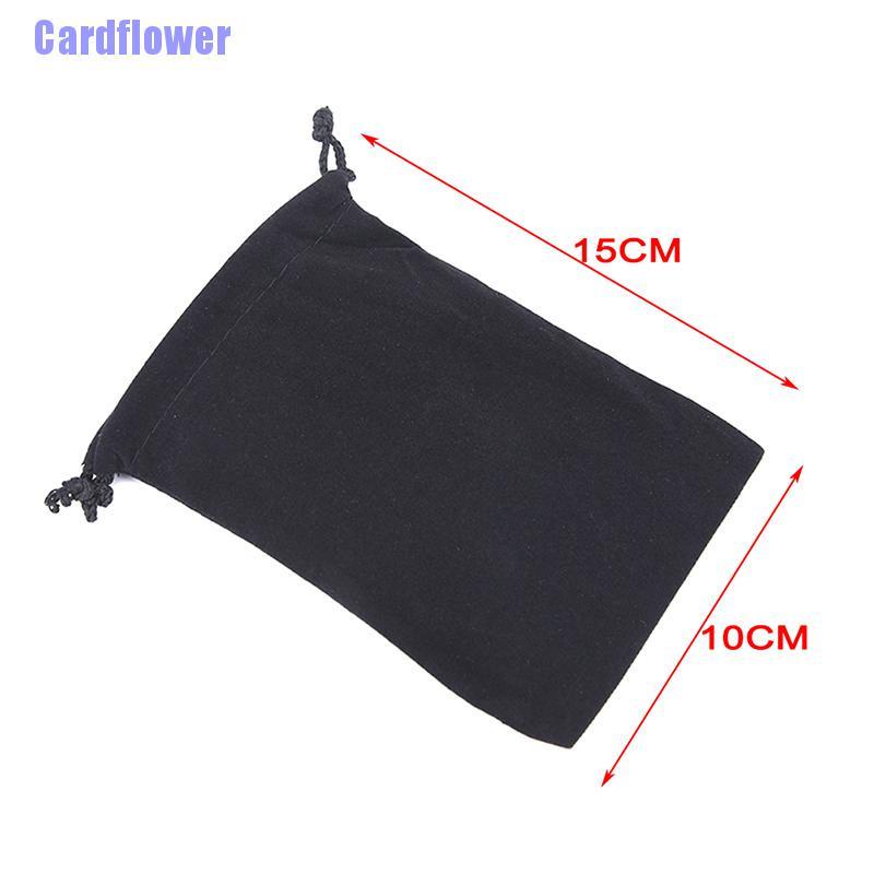 Cardflower  Dice Bag Velvet Bags Jewelry Packing Drawstring Bags Pouches Tarot Card Bag