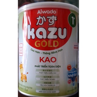 Sữa bột KAZU GAIN KAO số 1+ Lon 350g ( từ 12 tháng đến 24 tháng)