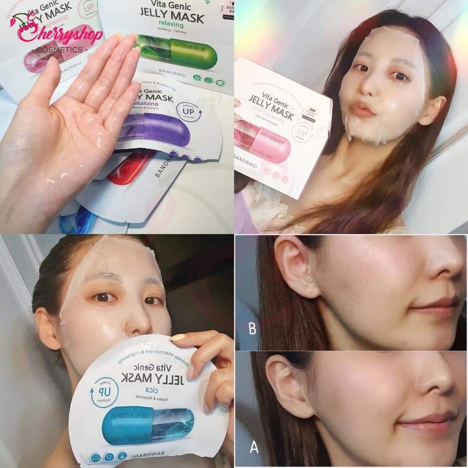 Mặt nạ thuốc Banobagi Vita Genic Jelly Mask | Thế Giới Skin Care