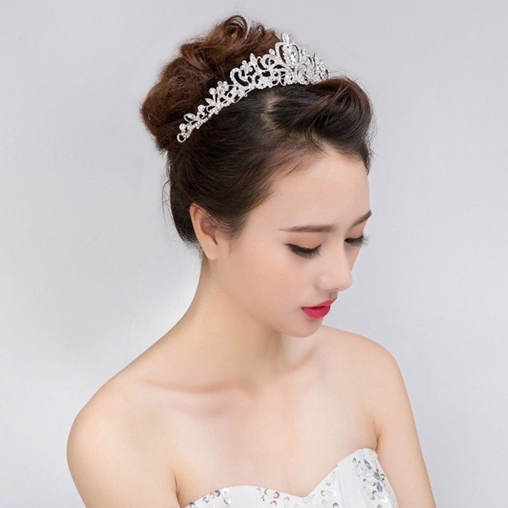 Vương miện Tiara cài tóc cô dâu