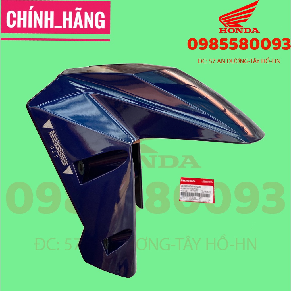 Dàn áo Winner X Xanh Than đời 2021 chính hãng Honda