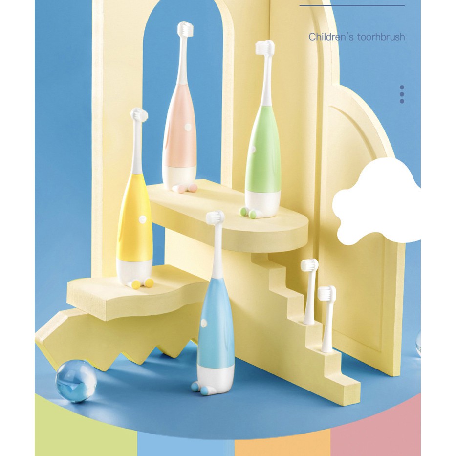 Bàn Chải Đánh Răng Tự Động Cho Bé Sạch Răng Tiện Lợi - Dumi Shop