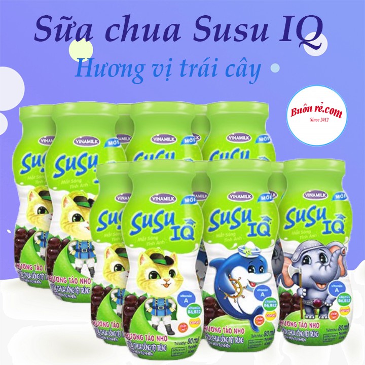 1 thùng sữa susu (48 chai) thơm ngon, bổ dưỡng - Buôn rẻ 01239