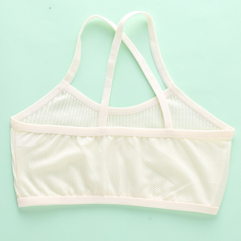 8-10 - 12 Tuổi Áo Ngực cotton Hai Dây Dành Cho Bé Gái
