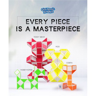 Rubik Rắn QiYi 24 đoạn 36 đoạn 48 đoạn QiYi Snake